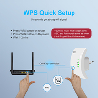 Bezprzewodowy wzmacniacz sygnału WiFi 300 mb/s wzmacniacz Wi-Fi długi wzmacniacz sygnału Wi-Fi wzmacniacz 802.11N/B/G punkt dostępu repeatera 3
